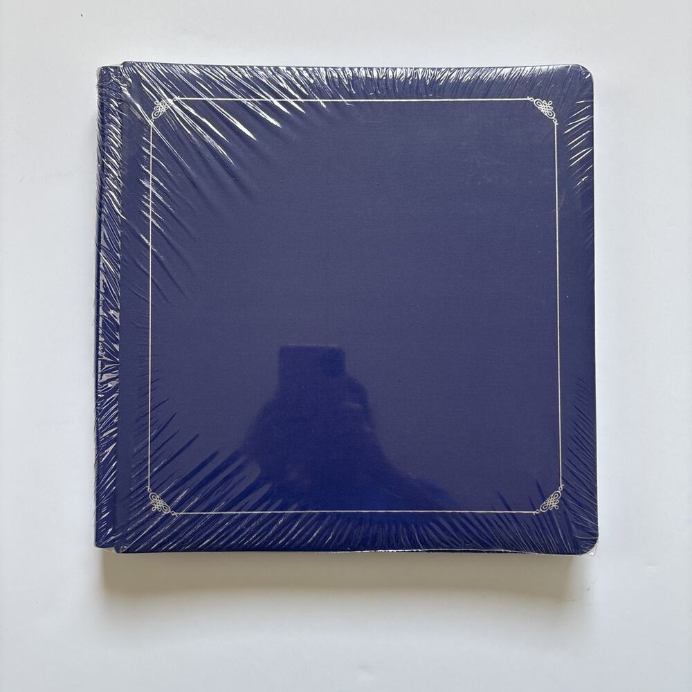 Creative Memories 12x12 Sapphire Showcase Strap-Hinge Album NEW w/Pages Unopened